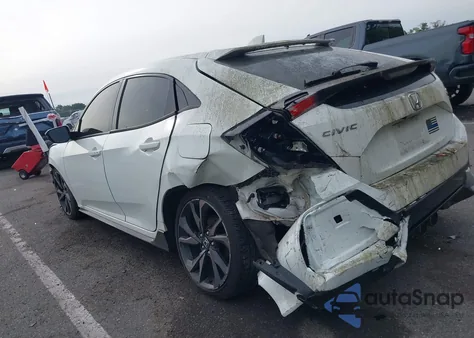 2019 Honda Civic Sport Touring z USA, uszkodzony, nr VIN SHHFK7H94KU418693